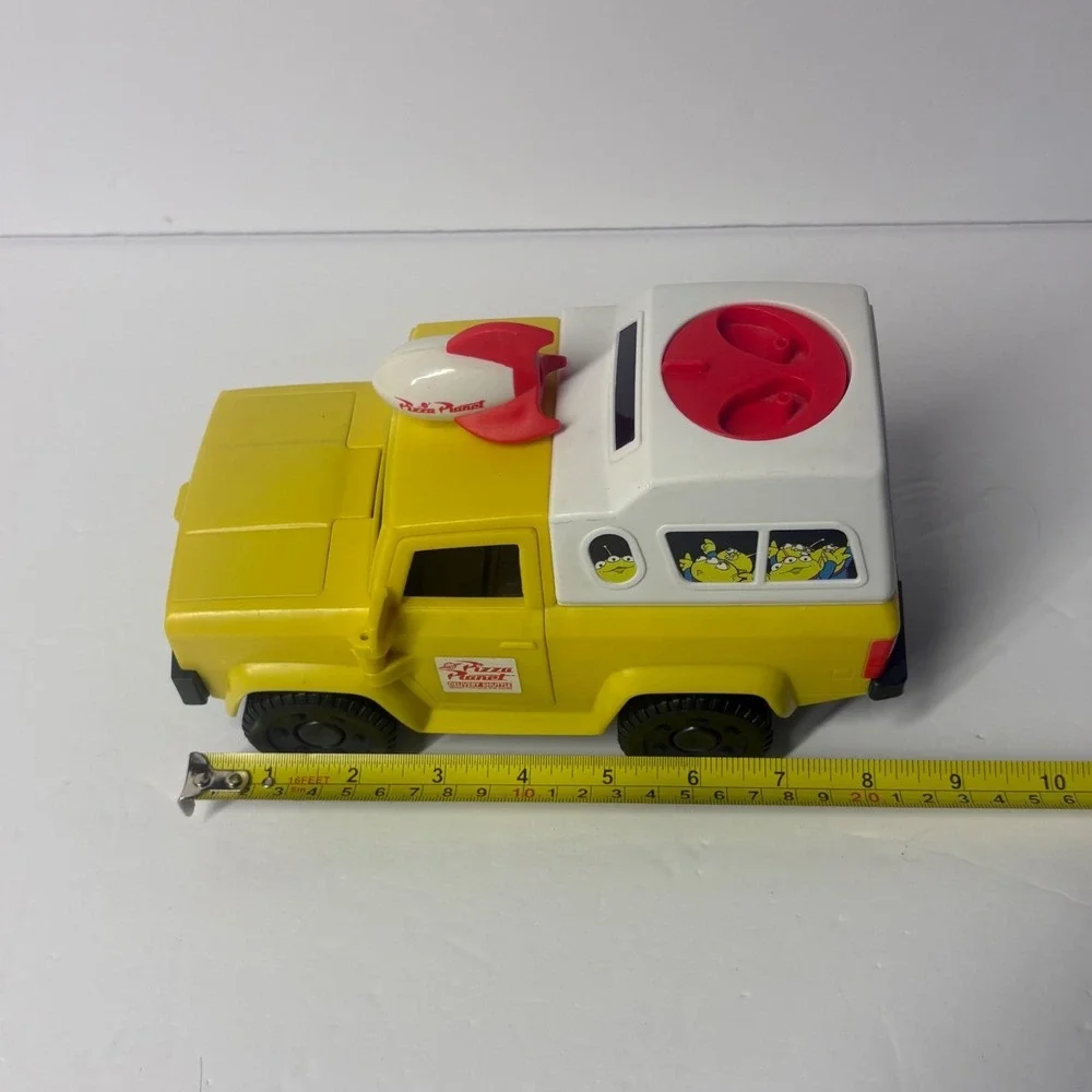 Disney Pixar Imaginext Toy Story Pizza Planet Truck Mattel Yellow Vehicle